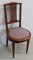 Art Deco Chairs in Solid Mahogany, Early 20th Century, Set of 2 5