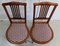 Art Deco Chairs in Solid Mahogany, Early 20th Century, Set of 2 11