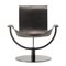 Arch Chair in Black Leather by Martin Hirth for Favius 1