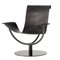 Arch Chair in Black Leather by Martin Hirth for Favius, Image 3