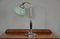 Adjustable Ministerial Lamp in Metal and Wood, Italy, 1940s 3