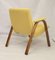 Vintage Bow Wood Armchair in Kenzo Fabric from Steiner, 1950s, Image 14