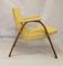 Fauteuil Bow Wood Vintage en Tissu Kenzo de Steiner, 1950s 15