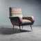 Vintage Armchair in Missoni Fabric by Marco Zanuso, 1960s, Image 1