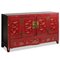 Decorative Red Lacquer Dongbei Sideboard 1