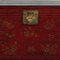 Antique Red Painted Chests, Set of 2, Image 4