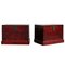 Red Lacquer Opera Chests, Set of 2, Image 1