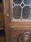 Walnut and Lead Glass Bookcase, Italy, 1950s, Image 19