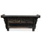 Antique Chinese Carved Kang Table in Black, Image 1