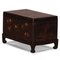 Black Painted Blanket Chest on Stand 3