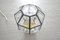 Ceiling Lamp in Iron & Clear Glass from Limburg, 1960s 5