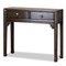 Gray 2-Drawer Console 1