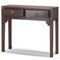 Gray 2-Drawer Console 3