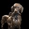 Antike englische dekorative viktorianische Retriever-Statue Hund Ornament 10