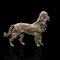 Ornamento decorativo antico vittoriano in ottone raffigurante un cane, Regno Unito, Immagine 2