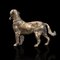 Antike englische dekorative viktorianische Retriever-Statue Hund Ornament 5