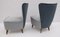 Mid-Century Modern Chairs by Guglielmo Veronesi for ISA, 1950s, Set of 2 2