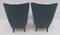 Mid-Century Modern Chairs by Guglielmo Veronesi for ISA, 1950s, Set of 2 12
