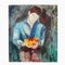 Painting of Boy with Fruit by Bruno Donadel 2