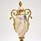 Antike französische Urnen aus Marmor & vergoldeter Bronze, 2er Set 3