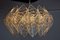 Chandelier in Bakelite with Frosted Effect from Kalmar, France, 1980s 7