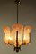 Aventurine Glass MCM Chandelier by Carl Fagerlund for Orrefors, Sweden, Image 7