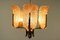 Aventurine Glass MCM Chandelier by Carl Fagerlund for Orrefors, Sweden 4