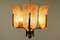 Aventurine Glass MCM Chandelier by Carl Fagerlund for Orrefors, Sweden, Image 4