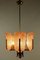 Aventurine Glass MCM Chandelier by Carl Fagerlund for Orrefors, Sweden 8