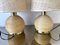 Italian Rattan & Brass Table Lamps, 1970s, Set of 2 6