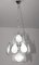 Lámpara de araña de cristal de Murano estilo Vistosi, años 60, Imagen 3