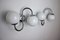 Space Age Sconces with Opaline Globes, Italy, 1970s, Set of 2, Image 6