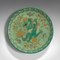 Vintage English Decorative Hanging Ceramic Fruit Dish Charger Plate, 1940s, Image 1