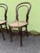 Curved Wooden No. 14 Chairs, Set of 3 8