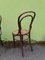 Curved Wooden No. 14 Chairs, Set of 3 10