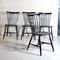 Scandinavian Wooden Dining Chairs from Hagafors, 1960s, Set of 4 5