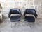 Vintage Chairs in Black Leatherette, Set of 2, Image 2