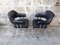 Vintage Chairs in Black Leatherette, Set of 2, Image 17