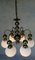 Vintage Bronze Chandelier, 1970s 3