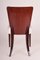 Restored Czech Art Deco Mahogany Chair by Jindrich Halabala for UP Závody, 1940s, Image 4