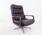 Black Leather Chair by Eugen Schmidt for Solo Form, Set of 2 12