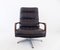 Black Leather Chair by Eugen Schmidt for Solo Form, Set of 2 19