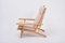 Mid-Century Modern Danish GE 375 Easy Chair by Hans J. Wegner for Getama 6