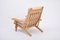 Fauteuil GE 375 Mid-Century Moderne par Hans J. Wegner pour Getama, Danemark 5