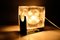 Glas Cubosfera Tischlampe von Uno Westerberg für Pukeberg, Schweden, 1960er 18