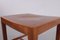 Danish Beech Side Table or Stool, 1960s 8