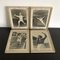 Italian September Sports Photos with Frame, 1940s, Set of 10 11
