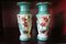 Vases in Glazed Opaline with Floral Motifs, 1900s, Set of 2 1