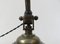 Lampe de Banquier Art Nouveau en Laiton Emaillé 20