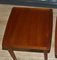 Tables Gigognes en Teck de Mobelintarsia, 1960s, Set de 3 10